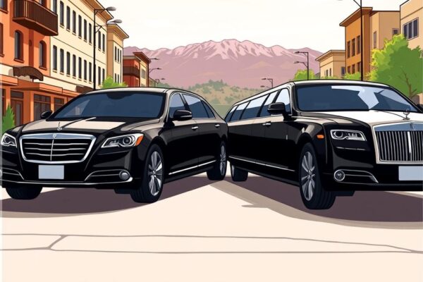 Safety Features of a Luxury Limousine in Loveland